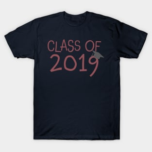 Graduating Class of 2019 sticker, t-shirt, tapestry, mug, magnets T-Shirt